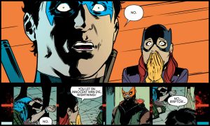 Przerażenie Batgirl i Nightwinga