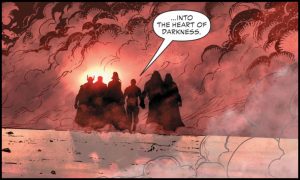 "Chodźcie za mną w serce mroku."