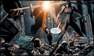 Rick Flag i Katana odnajdują Katakumby