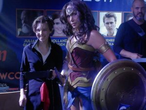 Klaudia Croft promująca Warsaw Comic Con